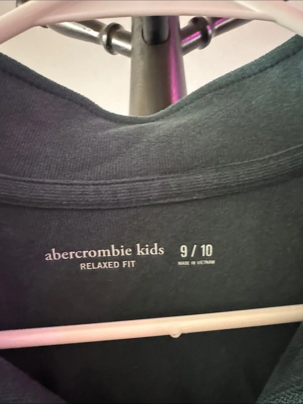 abercrombie kids Forest Green Half-Zip Sweater 34.T
